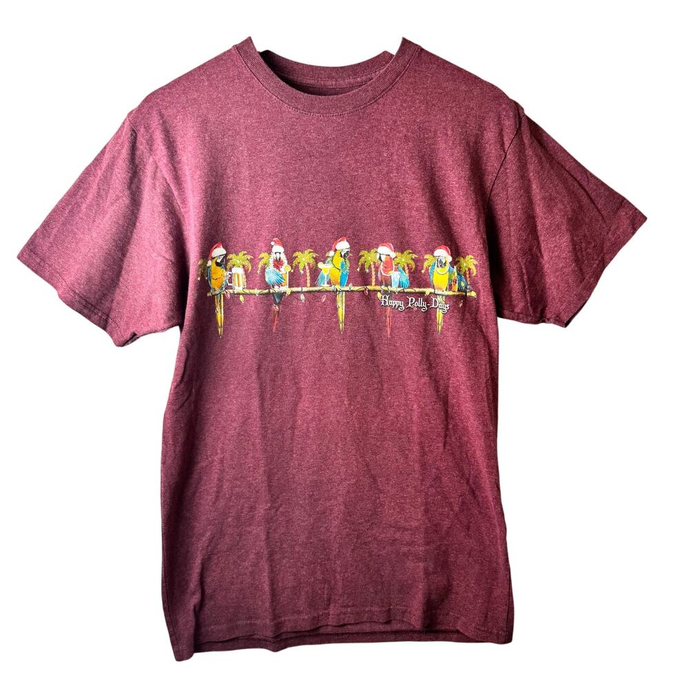 BOCA Island Wear T-Shirt Drinking Birds Happy Polly Days Funny Graphic Women’s M